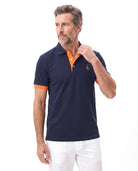 Piqué polo met korte mouw Heren
