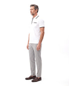 Katoenen polo met slim fit pasvorm Heren