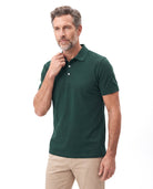 Katoenen poloshirt met fijne piqué structuur Heren