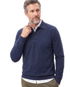 Piqué polo met lange mouwen Heren