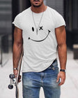 Katoenen T-shirt Heren Smiley