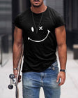 Katoenen T-shirt Heren Smiley