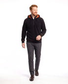 Thermische hoodie met geïsoleerde voering Heren