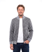 Gebreid vest met kraagsluiting Heren