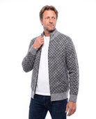 Gebreid vest met kraagsluiting Heren