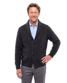 Wollen vest met V-hals Heren