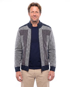 Wollen vest met ritssluiting Heren