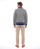 Wollen vest met ritssluiting Heren