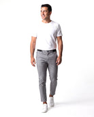 Katoenen loungebroek met stiksteekdetail Heren