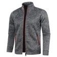 Fleece Vest Heren Opstaande Kraag Ritszakken