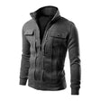 Vest Heren Opstaande Kraag Knopendetail