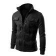 Vest Heren Opstaande Kraag Knopendetail