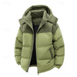 Victor - Stijlvolle Corduroy Gewatteerde Winterjas