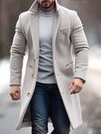 Ryan - Elegante Wollen Lange Winterjas