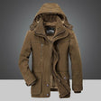 Dean - Casual Gevoerde Parka Winterjas