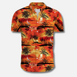 Tropisch Overhemd Heren Relaxed Fit Korte Mouw