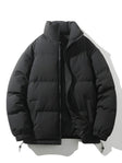 David - Stijlvolle Oversized Gewatteerde Winterjas