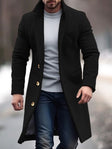 Ryan - Elegante Wollen Lange Winterjas