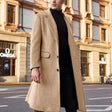 Marco - Elegante Wollen Lange Mantel Winterjas