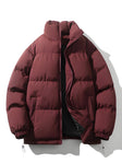 David - Stijlvolle Oversized Gewatteerde Winterjas