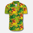 Tropisch Overhemd Heren Relaxed Fit Korte Mouw