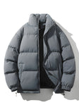 David - Stijlvolle Oversized Gewatteerde Winterjas