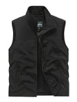 Bodywarmer Heren Opstaande Kraag Meerdere Zakken