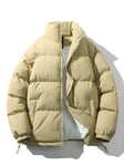David - Stijlvolle Oversized Gewatteerde Winterjas
