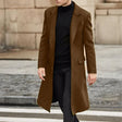 Marco - Elegante Wollen Lange Mantel Winterjas