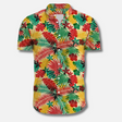 Tropisch Overhemd Heren Relaxed Fit Korte Mouw