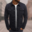Denim Jack Heren Klassieke Kraag Slim Fit