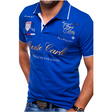 Poloshirt Heren Geborduurd Korte Mouw
