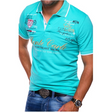 Poloshirt Heren Geborduurd Korte Mouw