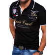 Poloshirt Heren Geborduurd Korte Mouw