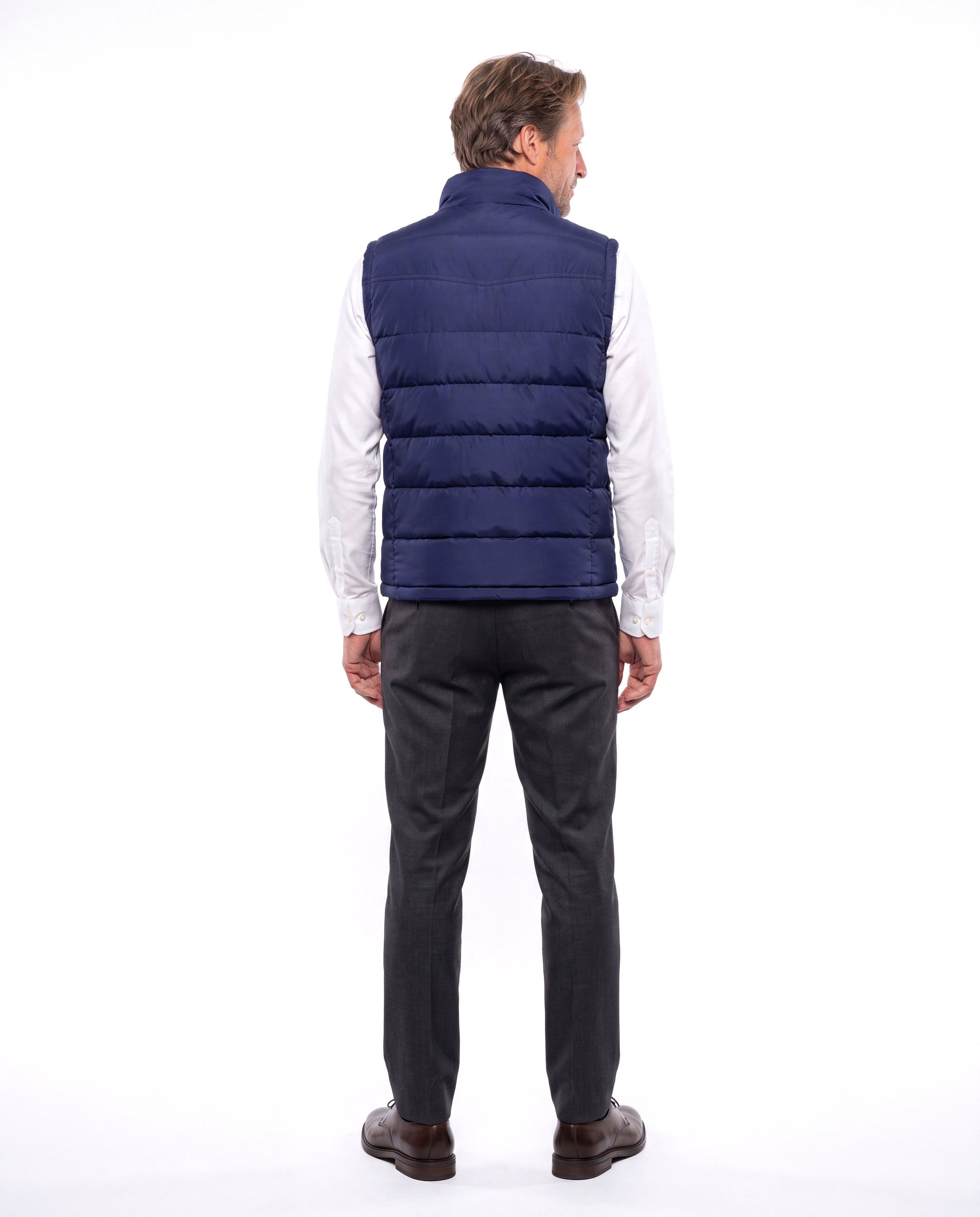 Lichtgewicht bodywarmer met ritszakken Heren