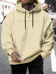 Hoodie Heren Casual Letterprint
