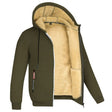 Sherpa Vest Heren Capuchon Fleece Voering